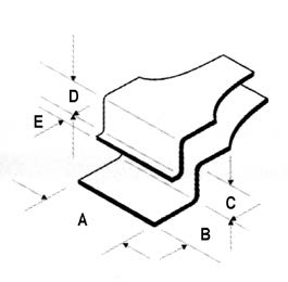 AES-Anti-Static-ESD-Wafer-Tweezers-Dimensions