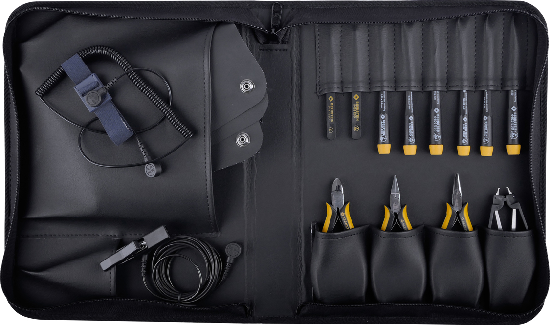 AES-ESD-Service-Toolboxes-ESD-Tool-Set-ANTISTATIC-12-tools-130-2220-b00-esd-werkzeug-set-tools-2