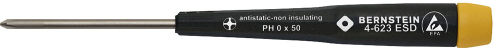 Anti-Static-Cross-recess-ESD-Antistatic-Screwdriver-size-0-dissipative-ESD-4-623-b00-esd-schraubendreher-kreuzschlitz-screwdriver-cross-recess