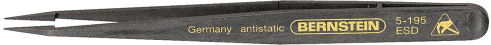 Anti-Static-ESD-EGB-Schutz-Antistatic-ESD-tweezers-120-mm-straight-very-sharply-point-5-195-b00-esd-pinzetten-kunststoff-tweezers-plastic