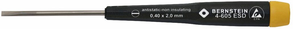 Anti-Static-Slotted-ESD-Antistatic-Screwdriver-40-x-2.0-mm-dissipative-ESD-handle-4-605-b00-esd-schraubendreher-schlitz-screwdriver-slotted