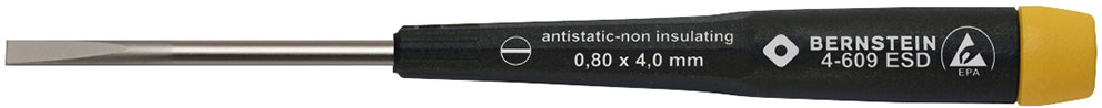 Anti-Static-Slotted-ESD-Antistatic-Screwdriver-60-x-4.0-mm-dissipative-ESD-handle-4-609-b00-esd-schraubendreher-schlitz-screwdriver-slotted