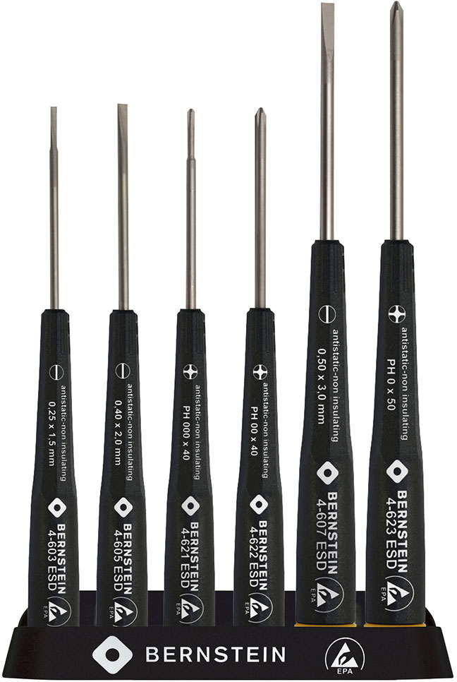 Anti-Static-ESD-Screwdriver-and-cross-recess-ESD-Screwdriver-set-in-a-practical-table-4-620-b00-esd-schraubendreher-set-screwdriver