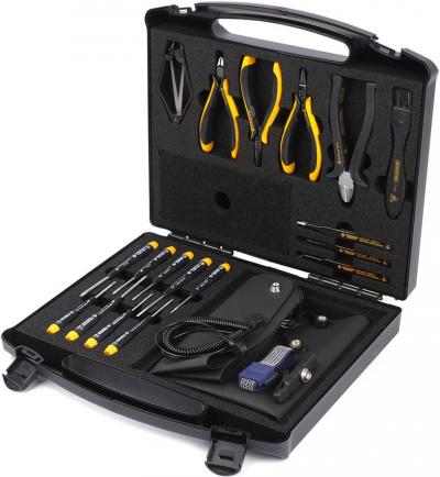 Anti-Static-ESD-Antistatic-Service-Toolboxes-ESD-PROFI-Set-TRENDY-C-18-tools-and-handling-set-2280-b00-esd-werkzeug-set-tools