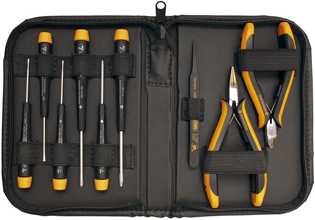 AES-ESD-Service-Toolboxes-ESD-Tool-Set-ACCENT-9-tools-130-2270-b00-esd-werkzeug-set-tools