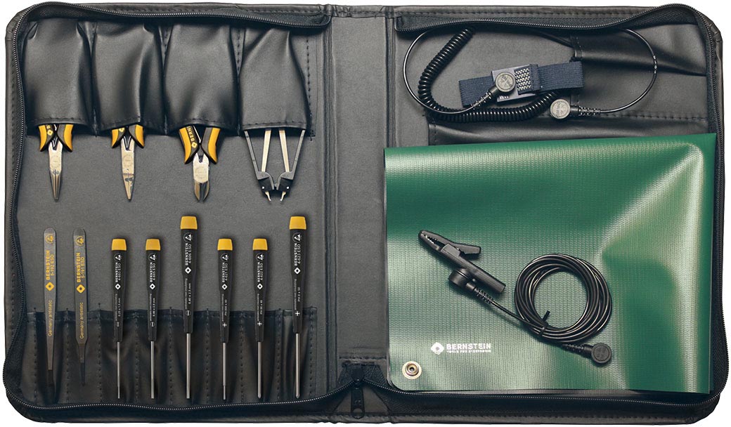 AES-ESD-Service-Toolboxes-ESD-Tool-Set-ANTISTATIC-12-tools-130-2220-b00-esd-werkzeug-set-tools