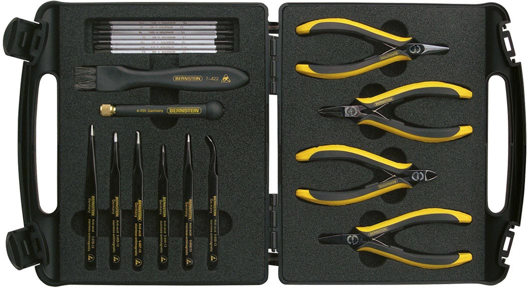 Anti-Static-ESD-Antistatic-Service-Toolboxes-ESD-Tool-Set-ELITE-20-tools-2230-b00-esd-werkzeug-set-tools