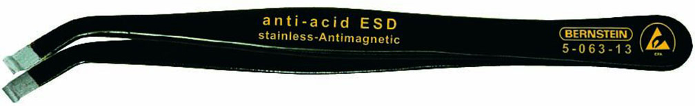 Anti-Static-SMD-Antistatic-ESD-tweezers-115-mm-350-angled-3.5-mm-width-gripping-cavity-5-063-13-b00-esd-pinzetten-smd-tweezers