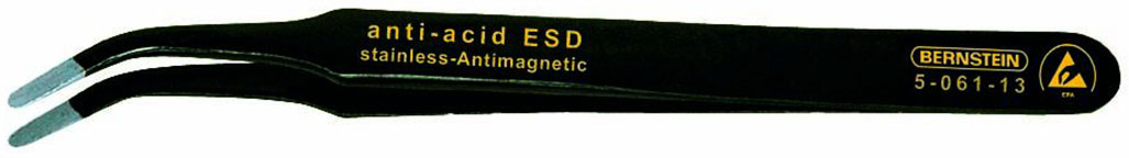 Anti-Static-SMD-Antistatic-ESD-tweezers-115-mm-bent-flat-rounded-tips-ESD-coating-5-061-13-b00-esd-pinzetten-smd-tweezers