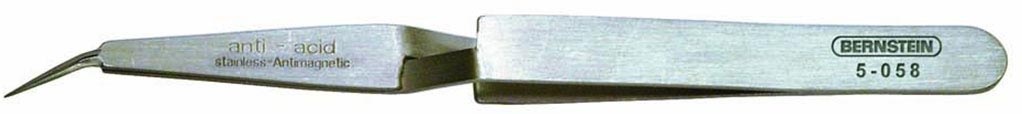 Anti-Static-SMD-cross-Antistatic-ESD-tweezers-120-mm-selflocking-bent-pointed-5-058-b00-pinzetten-smd-tweezers