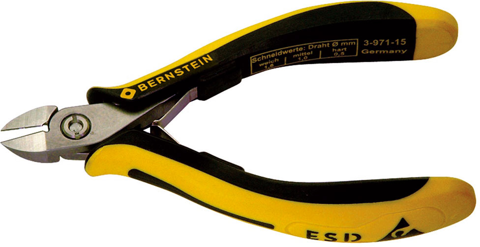 Anti-Static-ESD-Antistatic-Side-cutters-TECHNICline-125-mm-round-3-971-15-b00-esd-zangen-elektronik-seitenschneider-pliers-electronics-side-cutters