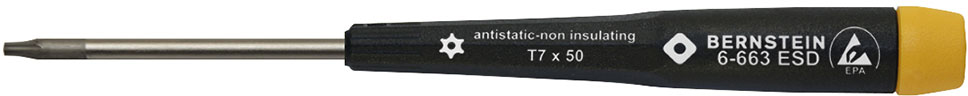 Anti-Static-ESD-Antistatic-TORX-ESD-Screwdriver-T-7-dissipative-ESD-handle-6-663-L-b00-esd-torx-schraubendreher-t-7-screwdriver