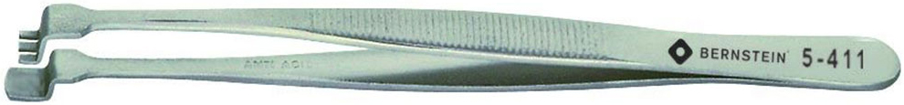 Anti-Static-Wafer-Anti-Static-ESD-tweezers-130-mm-graduated-lower-paddle-and-3-teeth-s-5-411-b00-pinzetten-wafer-tweezers