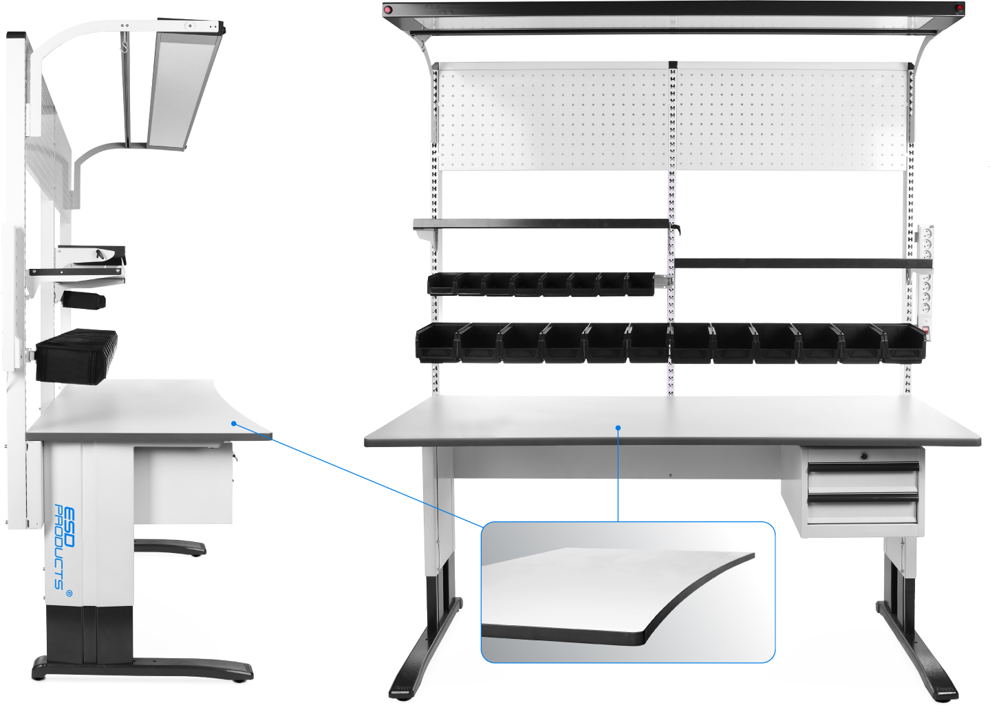 Anti-Static-Workstation-Premium-Ergonomic-Table-Top-Reeco-Robert-1200-x-800-mm-ESD-Products-AES