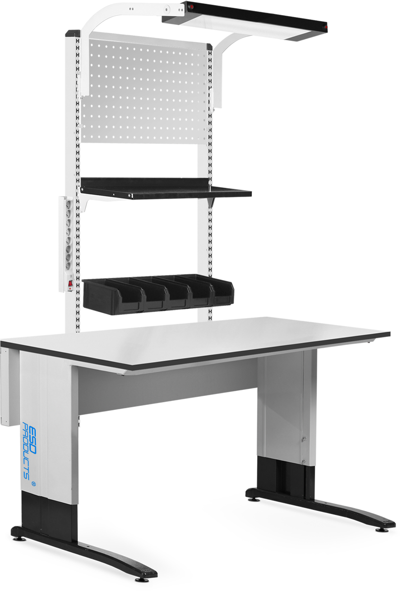 Anti-Static-Workstation-Premium-Melamine-Table-Top-Reeco-Paula-1200-x-750-mm-ESD-Products-AES