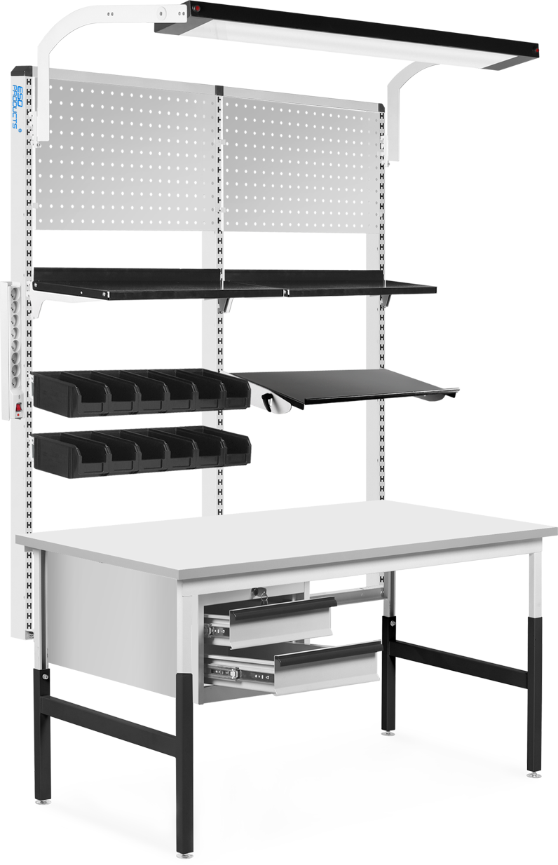 Anti-Static-Worktable-Classic-Standard-Rectangular-Table-Top-Reeco-Dolegs-1200-x-750-mm-ESD-Products-AES