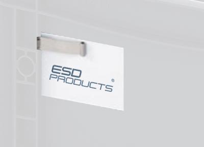 ESD Euro containers Label Clip - ET
