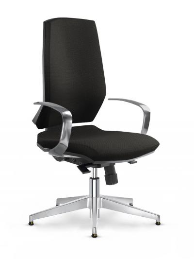 Black ESD Chair Glides Aluminium Armrest ESD Stream Chairs Comfort ECH 280SY CHR ESD BL GL AL0