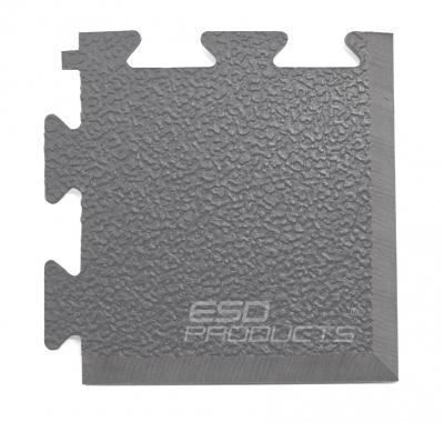 ESD Puzzle Corner INCAFLOOR Interlocking PVC Floor Tiles 5 mm Antistatic Flooring ESD Products AES
