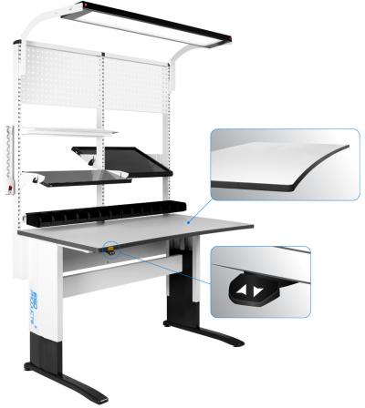 ESD-Workbench-Motorized-Height-Adjustable-Ergonomic-Table-Top-Reeco-Noah-1830-x-800-mm-ESD-Products-AES