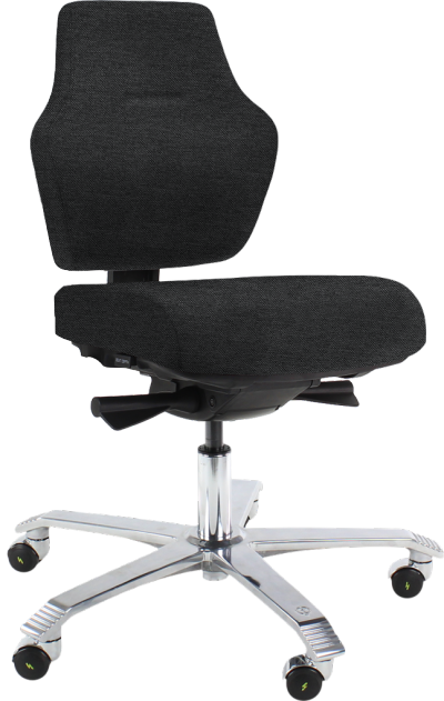 Score At Work ESD Contact Mechanism Chair Standard ESD Chair Anthracite Dralon D07 ESD