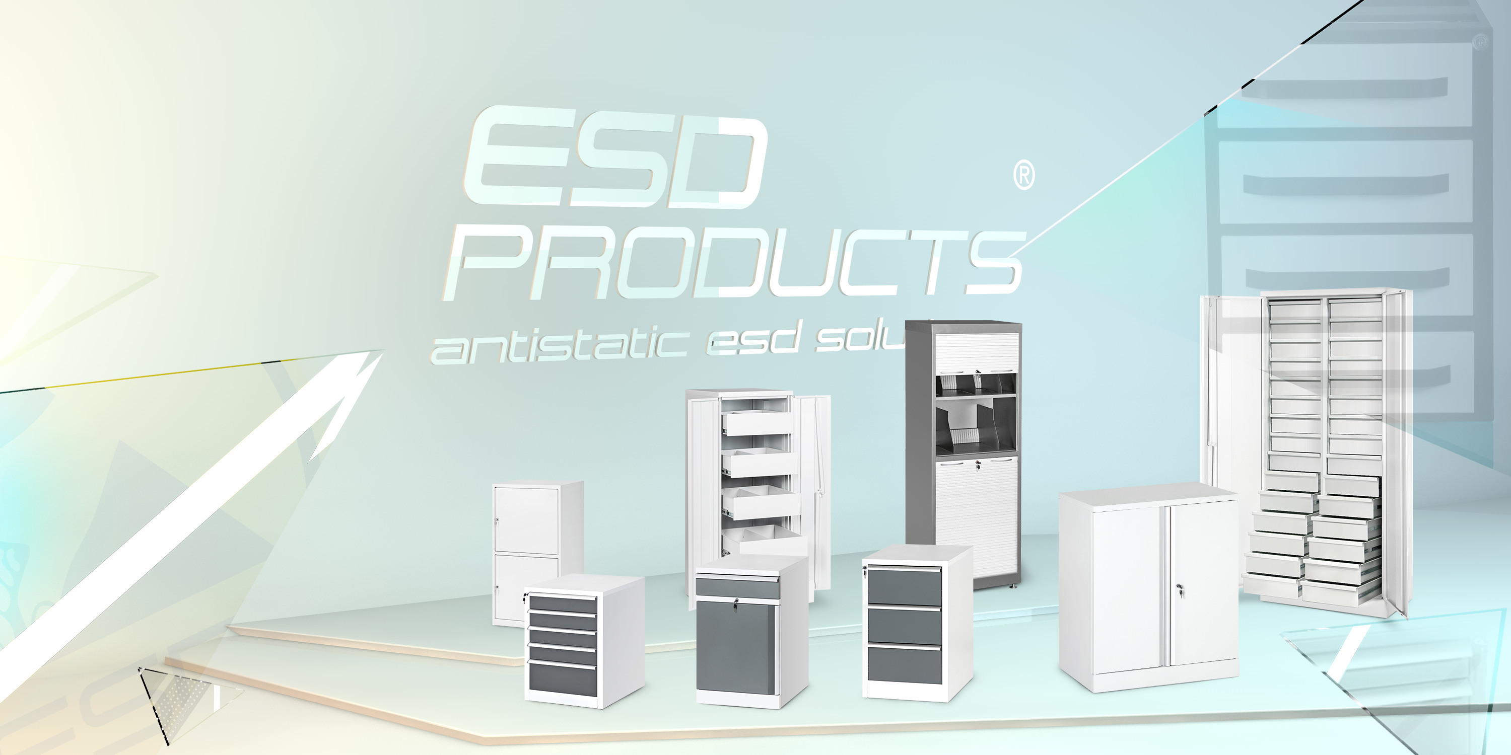Antistatic ESD Furniture Storage Cabinet Tool