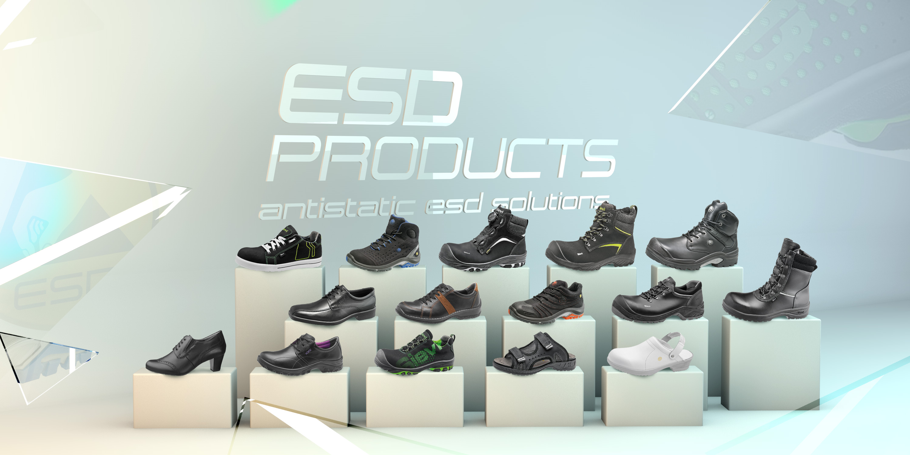 Antistatic ESD Shoes Electric Static Dissipative Footwear Conductive Anti Static antistatic AES