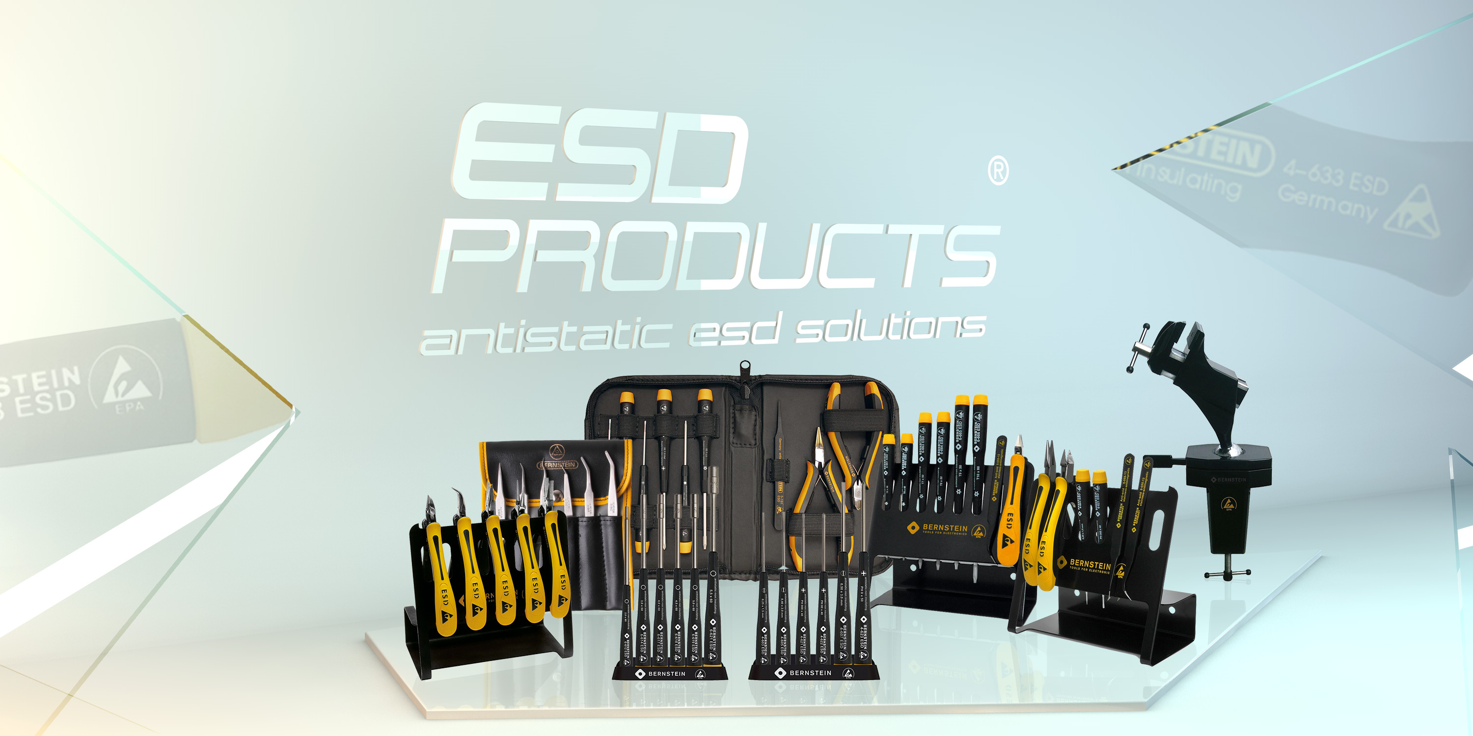 esd safe hand tools ESD Pliers ESD Screwdrivers ESD Torques anti static tweezers ESD bits