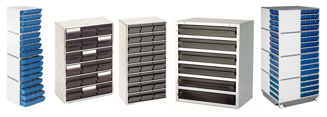 ESD Sorting Tray Cabinets drawer Anti Static ESD Protective Storage & Warehousing Systems