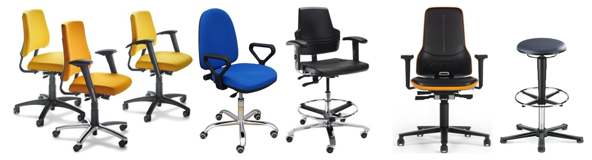 ESD safe chairs anti static chairs ergonomic ESD stools ESDproducts Bruno Depré