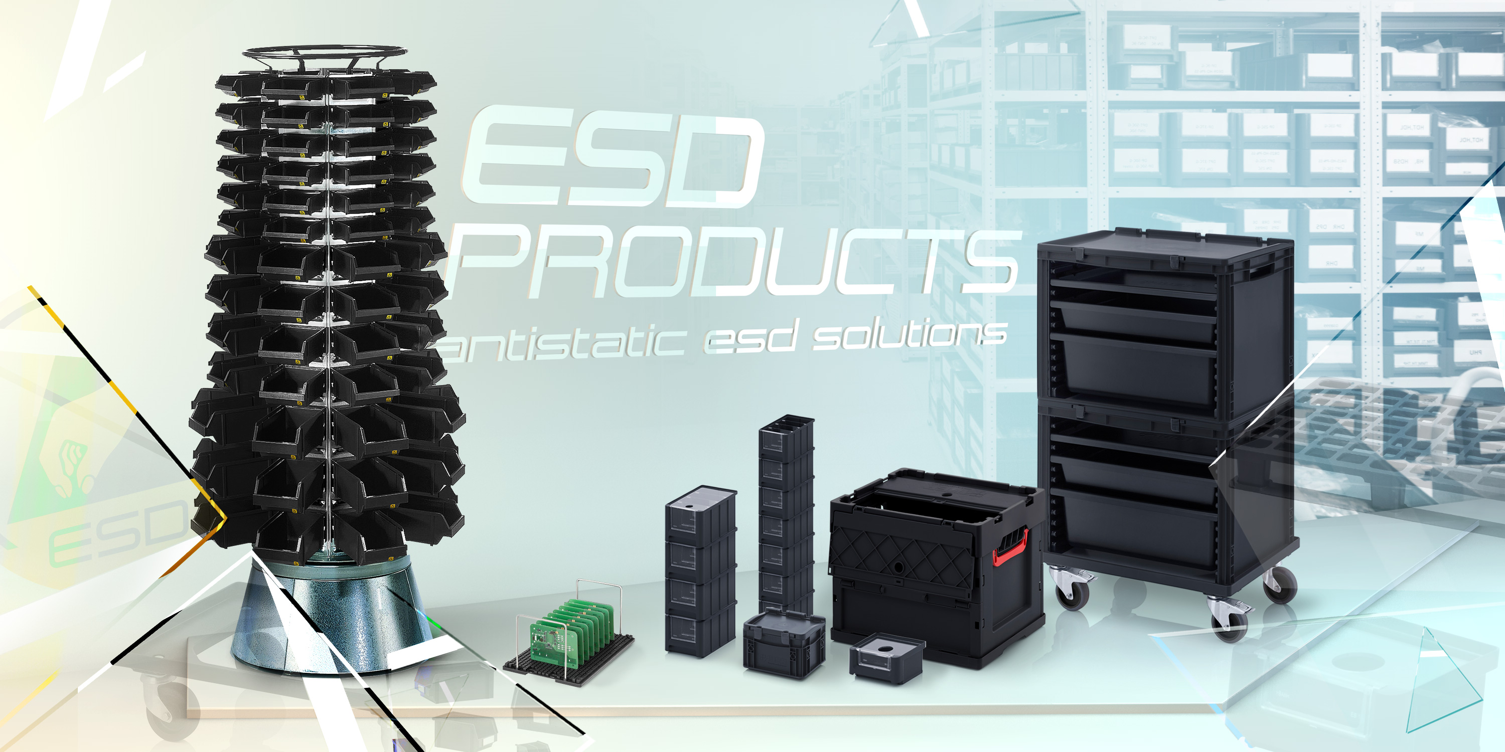 anti-static-esd-protective-storage-esd-warehousing-systems-esd-euro-containers-esd-boxes-esd-bins-esd-totes-esd-anti-static-packaging