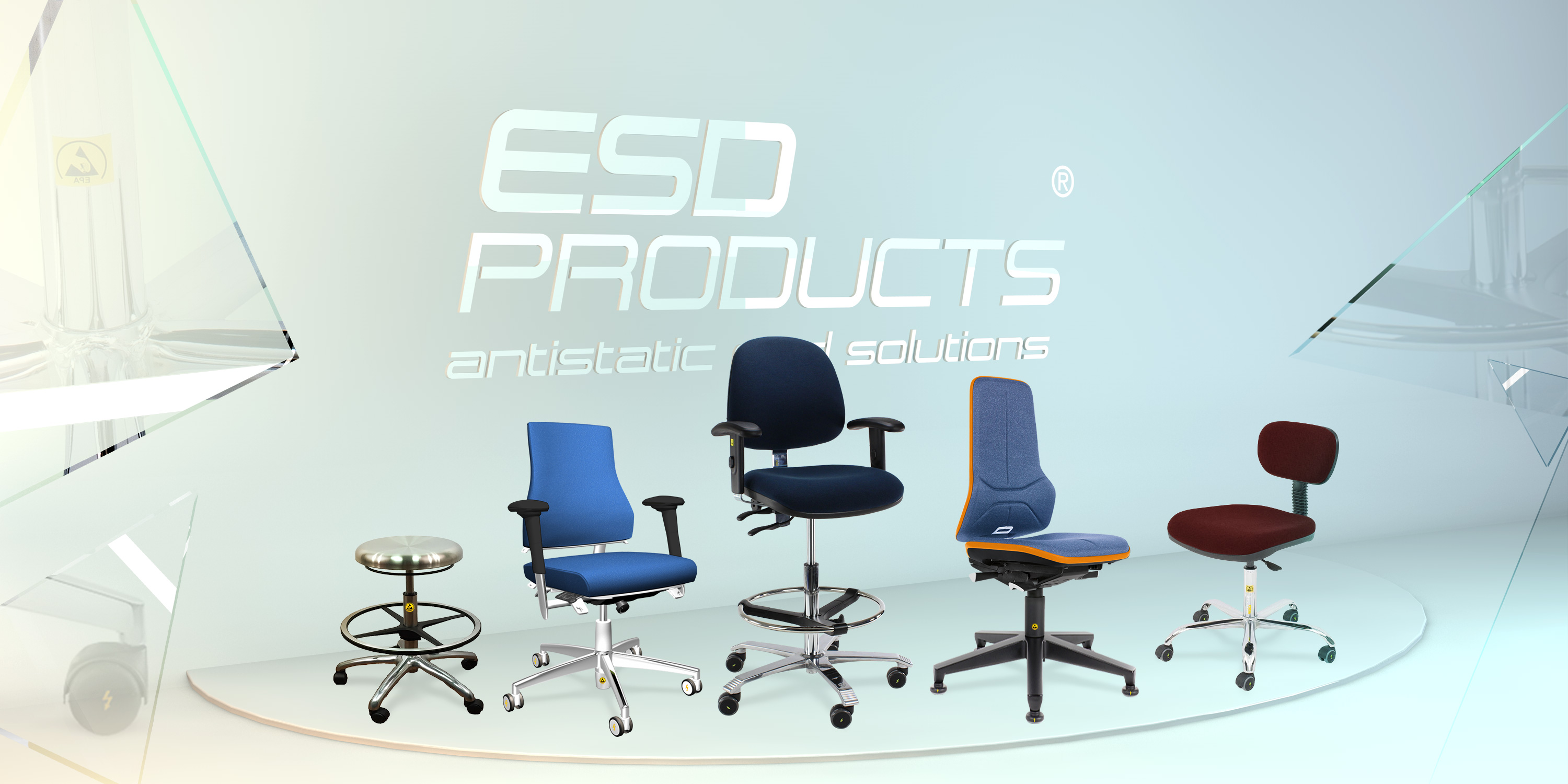 Brave ESD Chair Anti-Static  Ergonomic Adjustability and Comfort